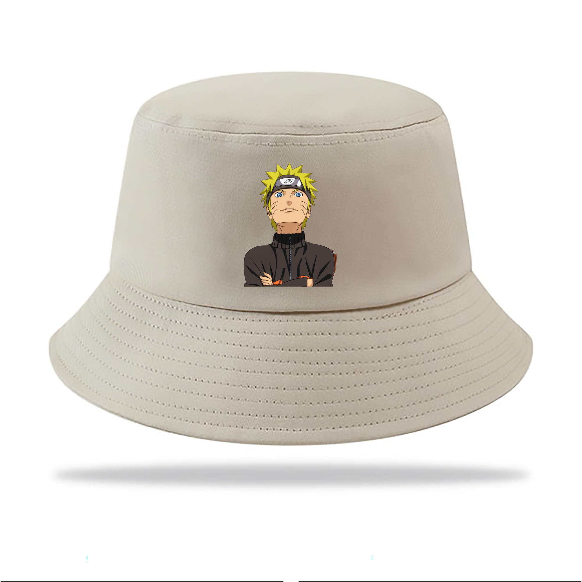 （画像用） NARUTO -ナルト- うずまき ナルト Uzumaki Naruto アウトドア日除けバケットハット